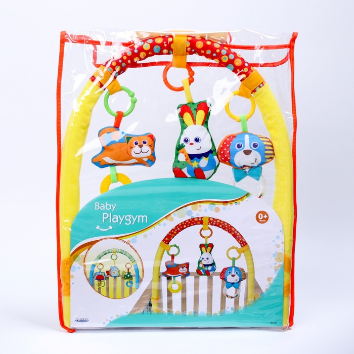 Дуга игровая «Мягкие зверята»