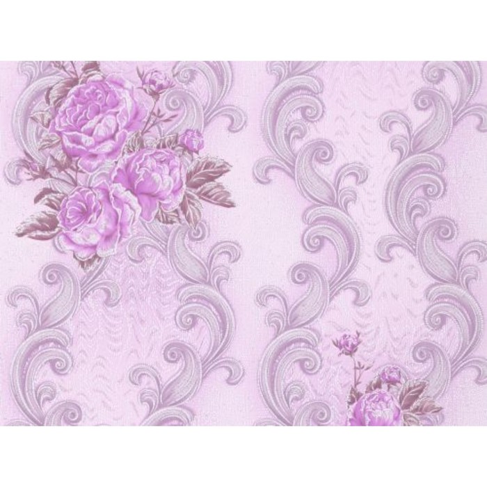 Обои бумажные, акриловые 7123 (06) "Надина", 0,53х10 м