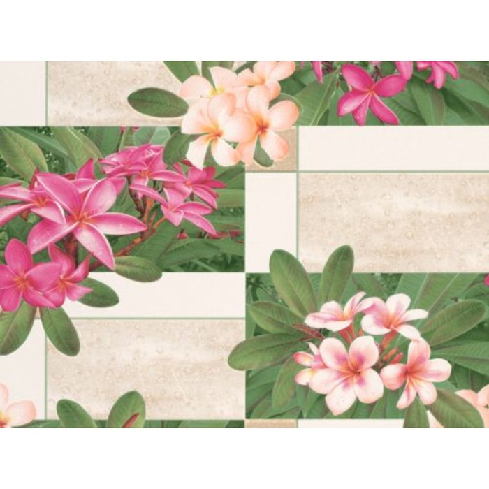 Обои бумажные, моющиеся 5611 (02) "Барвинок", 0,53х10 м