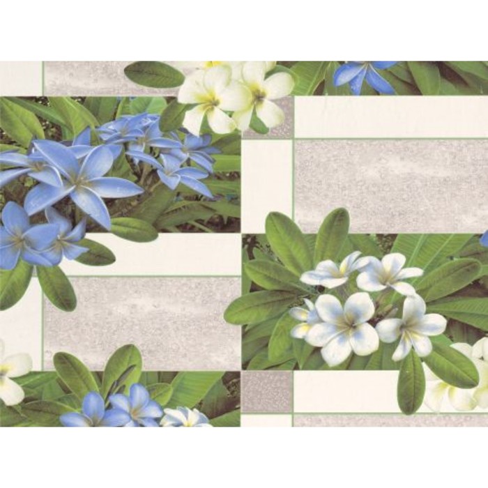 Обои бумажные, моющиеся 5611 (03) "Барвинок", 0,53х10 м