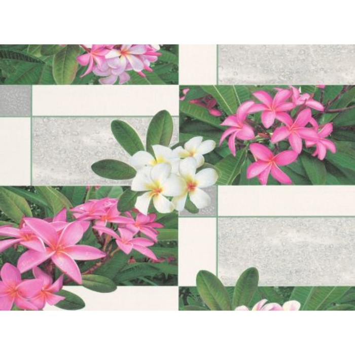 Обои бумажные, моющиеся 5611 (06) "Барвинок", 0,53х10 м