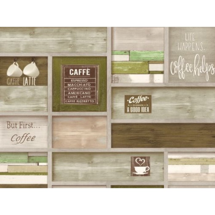 Обои бумажные, моющиеся 5617 (04) "Таверна", 0,53х10 м