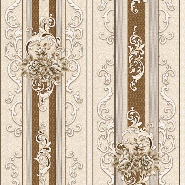 Обои бумажные, акриловые П266-02 "Елисей-Н" DECOLOR, 0,53х10 м
