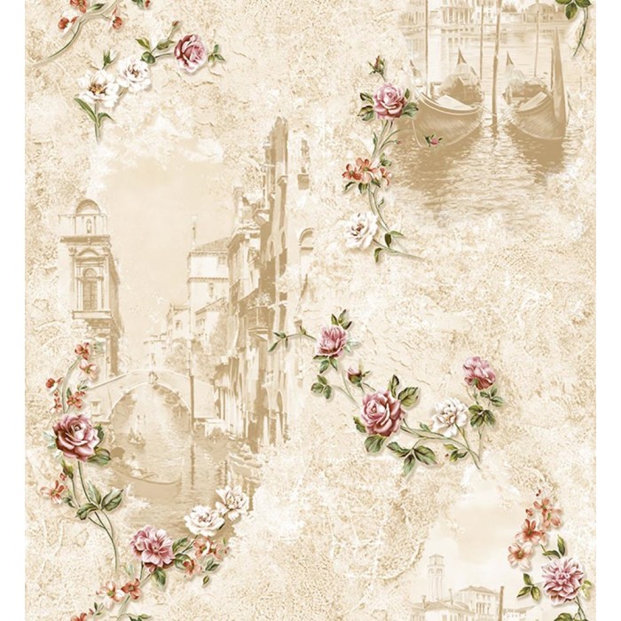 Обои бумажные Д486-05 "Марко-О" , 0,53х10 м