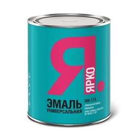 

Эмаль ЯРКО ПФ-115 зеленая, банка 2,6 кг