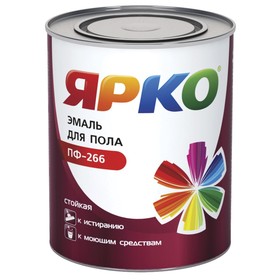 

Эмаль ЯРКО ПФ-266 золотисто-коричневая, 23кг