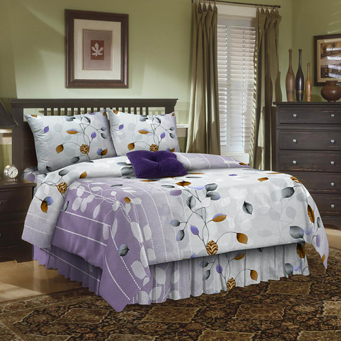 Постельное бельё 1,5сп Маруся Амели, 143х217, 150х214, 70х70 2 шт, бязь, 120 г/м2, хл100%