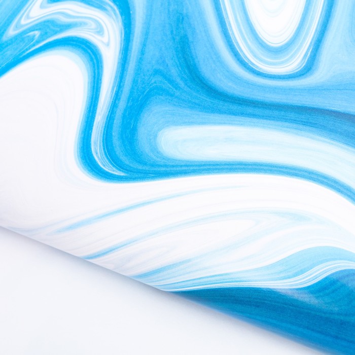 Бумага упаковочная глянцевая «Разводы», 50 х 70 см