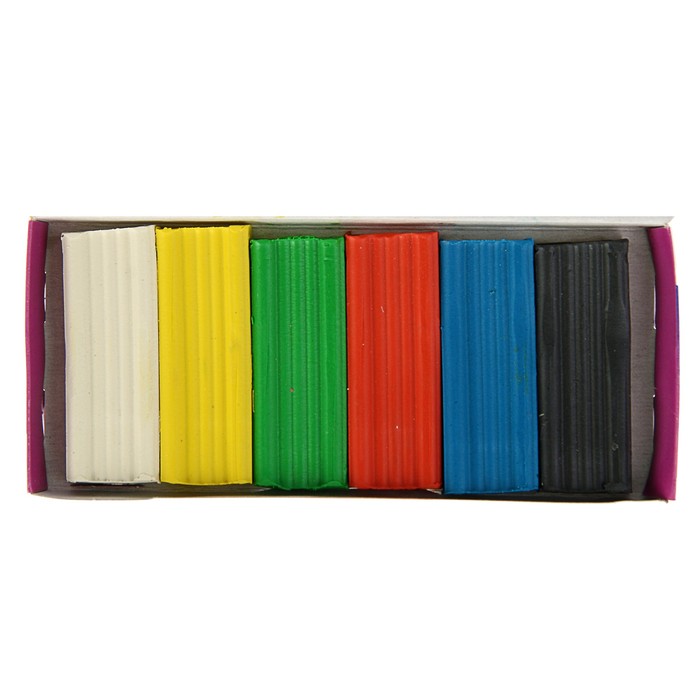 Пластилин 6цв 120г Море, Фея (микс), без стека