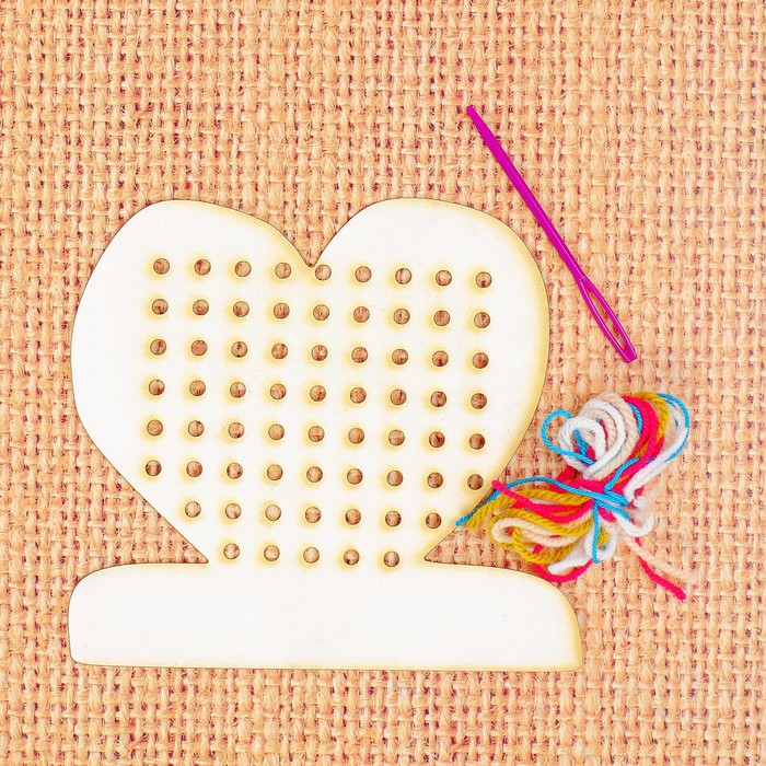Набор "Рисуем нитью" - Сердечко