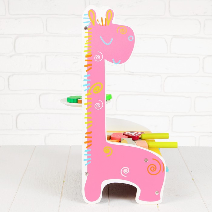 Игровой набор "Гриль", деревянная посуда и еда в наборе