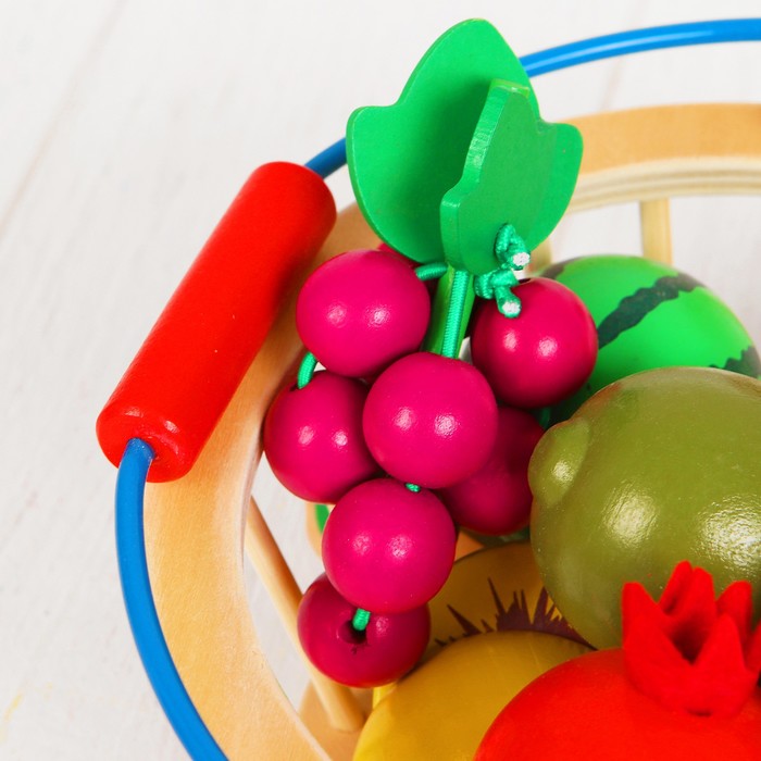 Игровой набор "Фрукты в корзине"