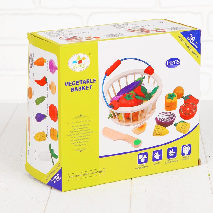 Игровой набор "Фрукты в корзине"