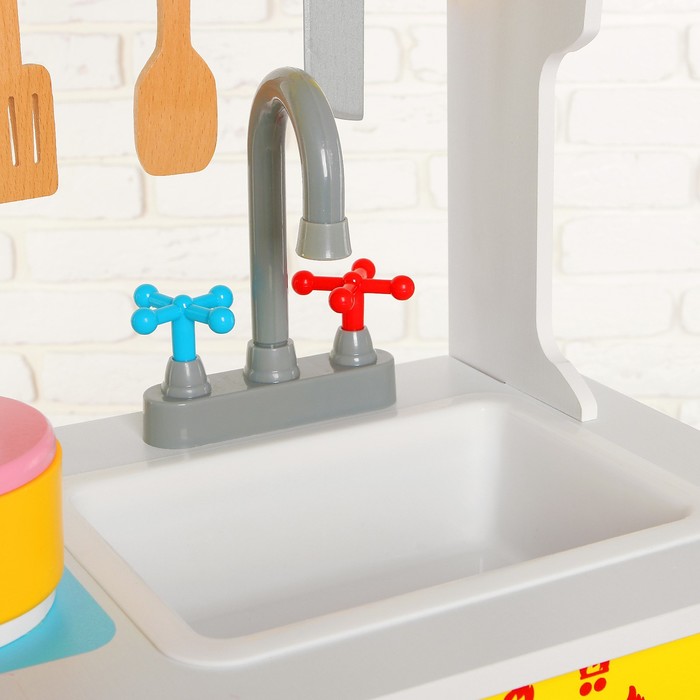 Игровой набор "Моя большая кухня", посудка в наборе