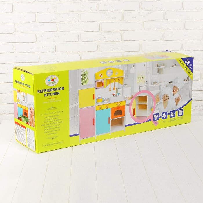 Игровой набор "Моя большая кухня", посудка в наборе