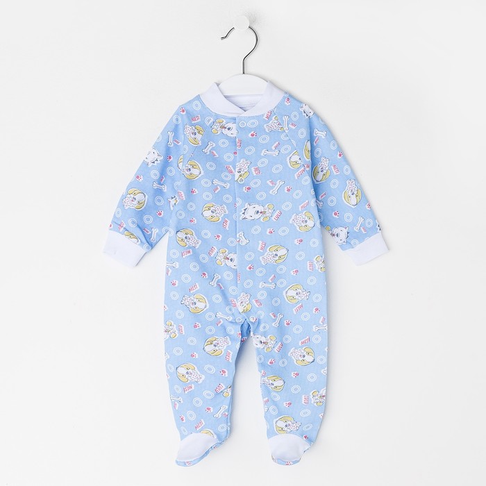 Комбинезон для мальчика А.0505 ФМ микс, на кнопках, рост 56 (18)