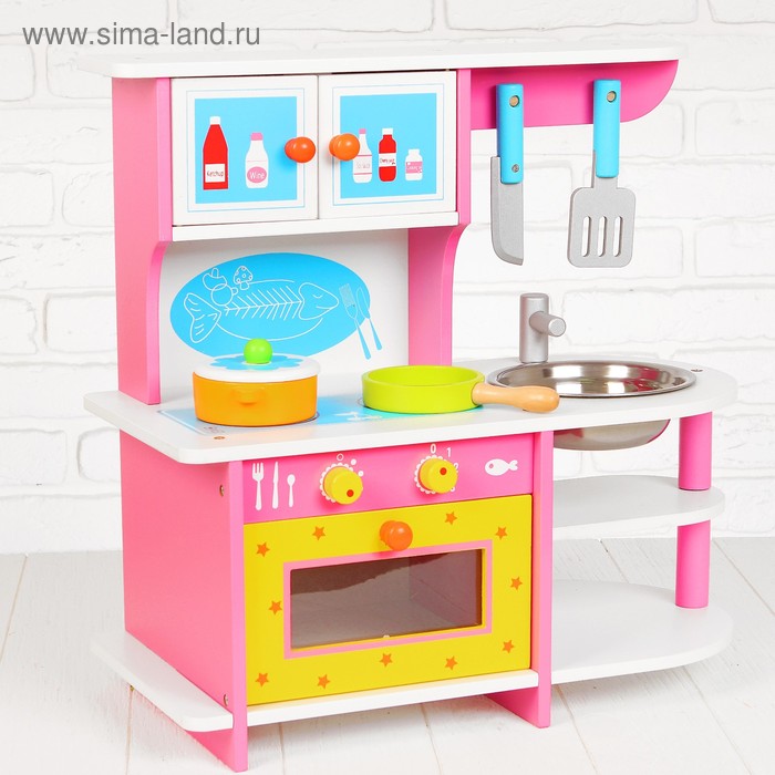 Игровой набор «Волшебная кухня», посудка в наборе детская кухня люблю готовить посудка в наборе 3048136