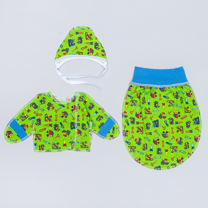 Комплект для девочки СОНЯ(кофточка,комбинезон), рост 46-50 см, цвет микс 0702Км_М