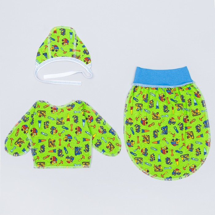 Комплект для девочки СОНЯ(кофточка,комбинезон), рост 46-50 см, цвет микс 0702Км_М