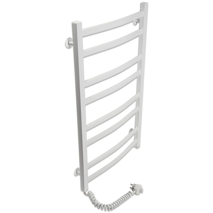 Полотенцесушитель электрический "Ларис Гранд" ЧКП8, 500х900 мм, 137 Вт, левый, белый