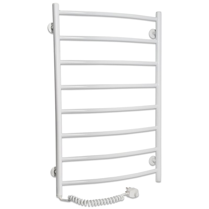 Полотенцесушитель электрический "Ларис Классик" ЧКП8, 500х800 мм, 124 Вт, правый, белый