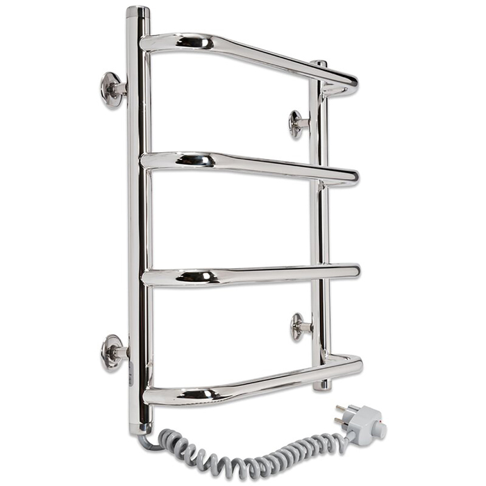 Полотенцесушитель электрический "Ларис Стандарт" П4, 450х500 мм, 71 Вт, левый