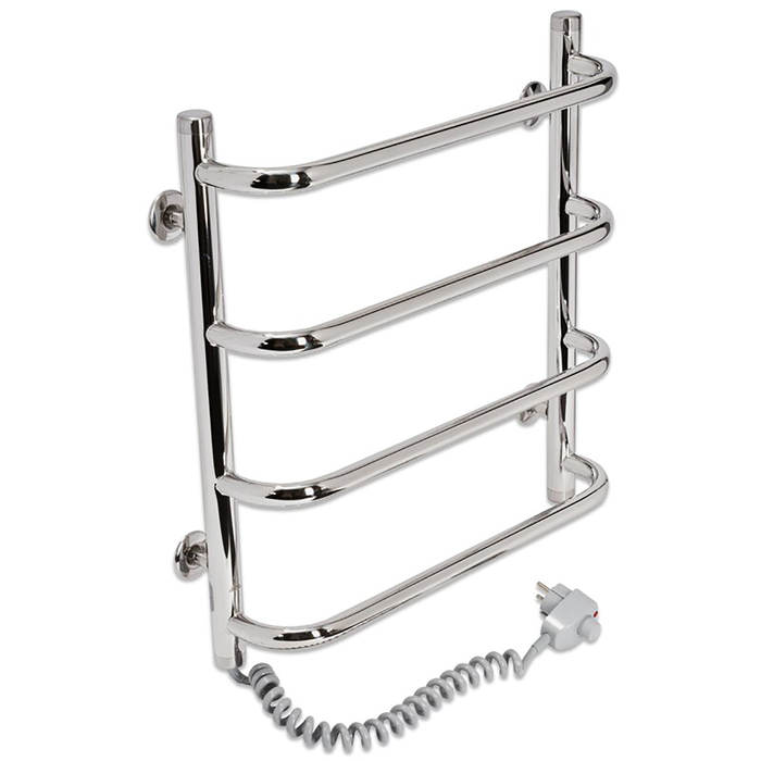 Полотенцесушитель электрический "Ларис Стандарт" П4, 450х500 мм, 71 Вт, правый