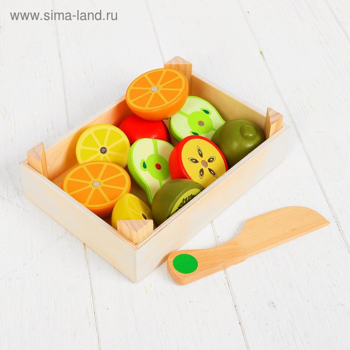 Набор продуктов в ящике «Сочные фрукты» набор для волос сочные фрукты 6 шт