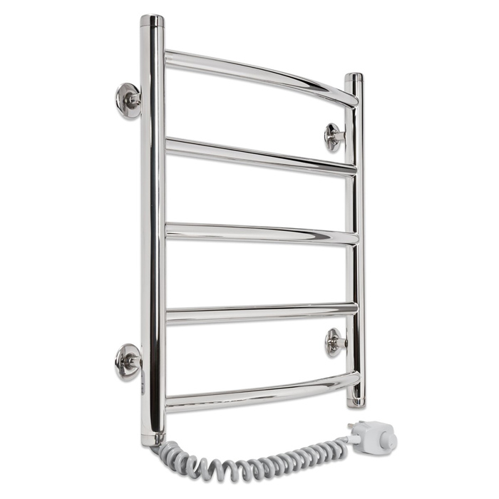 Полотенцесушитель электрический "Ларис Микс" П5, 450х500 мм, 72 Вт, левый