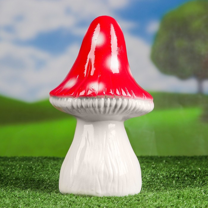 Садовая фигура "Мухомор " средний