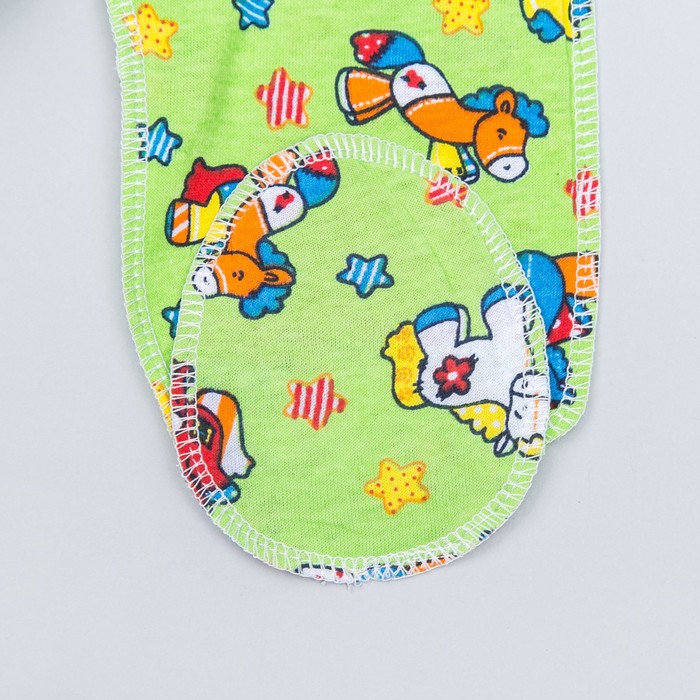 Ползунки для девочки "Евро", рост 62 см, цвет микс 0101Кд_М