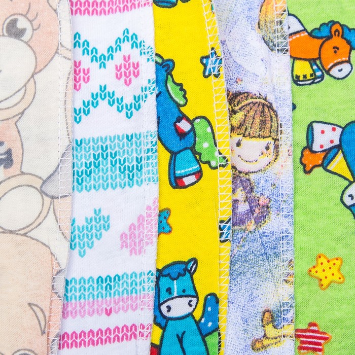 Ползунки для девочки "Евро", рост 80 см, цвет микс 0101Кд_М