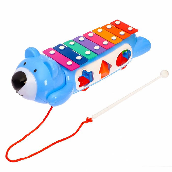 Металлофон-сортер "Умный Мишка"