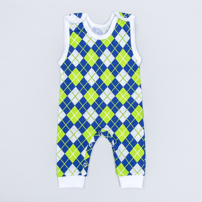 Ползунки для мальчика высокие, рост 56 см, цвет микс 0105Км_М