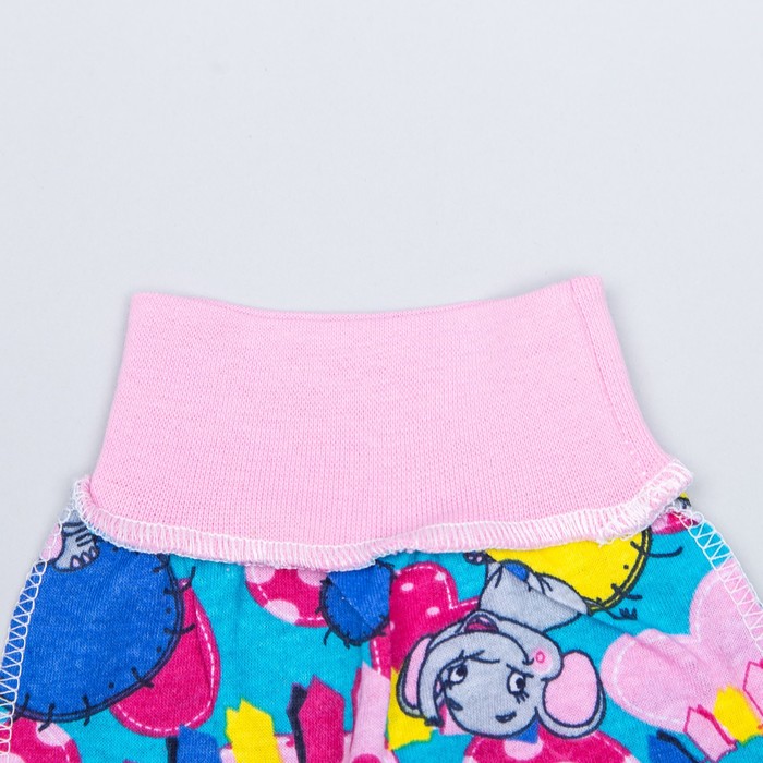 Ползунки для девочки "Евро", рост 42-46 см, цвет микс 101_М