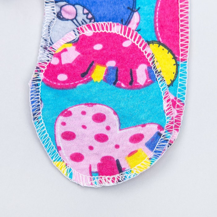 Ползунки для девочки "Евро", рост 42-46 см, цвет микс 101_М