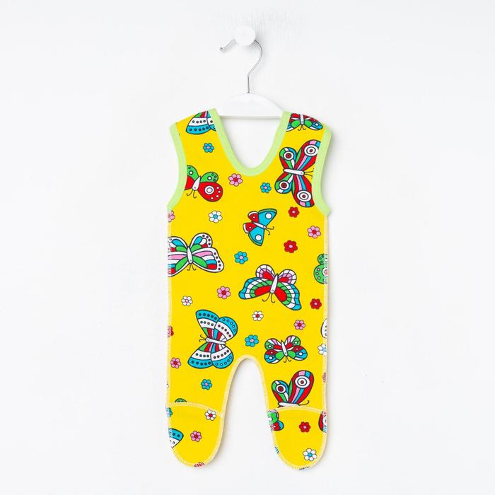 Ползунки для девочки высокие, рост 38-42 см, цвет микс 0103 Фд_М