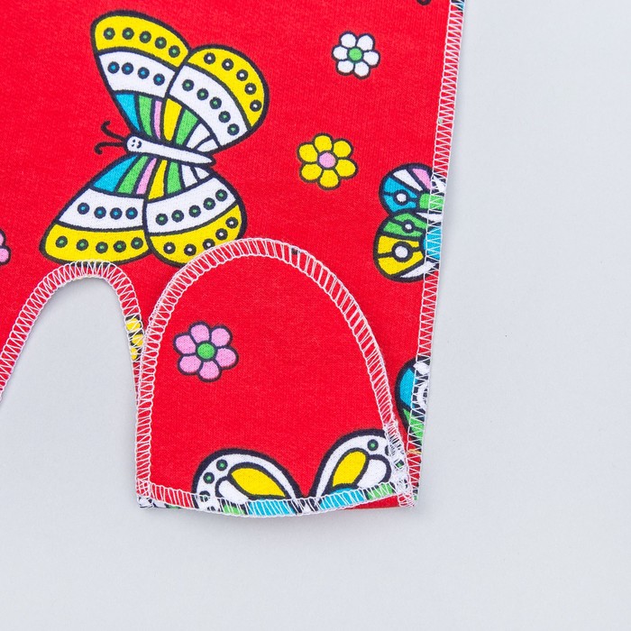 Ползунки для девочки высокие, рост 38-42 см, цвет микс 0103 Фд_М