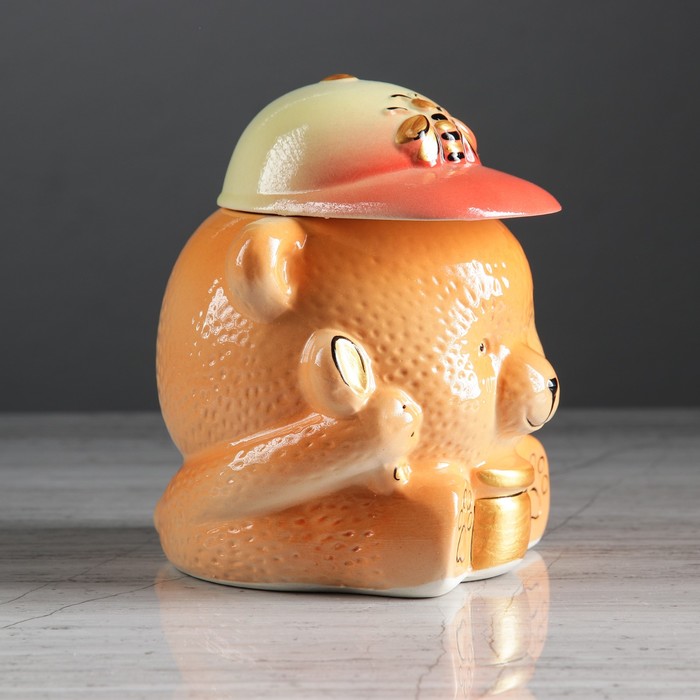 Бочонок для мёда "Мишка", 550 мл