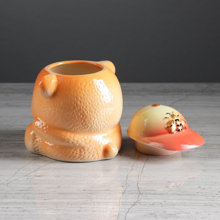 Бочонок для мёда "Мишка", 550 мл