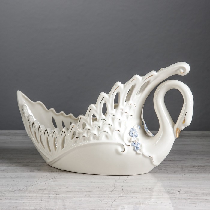 Ваза для конфет "Лебедь Арго", микс