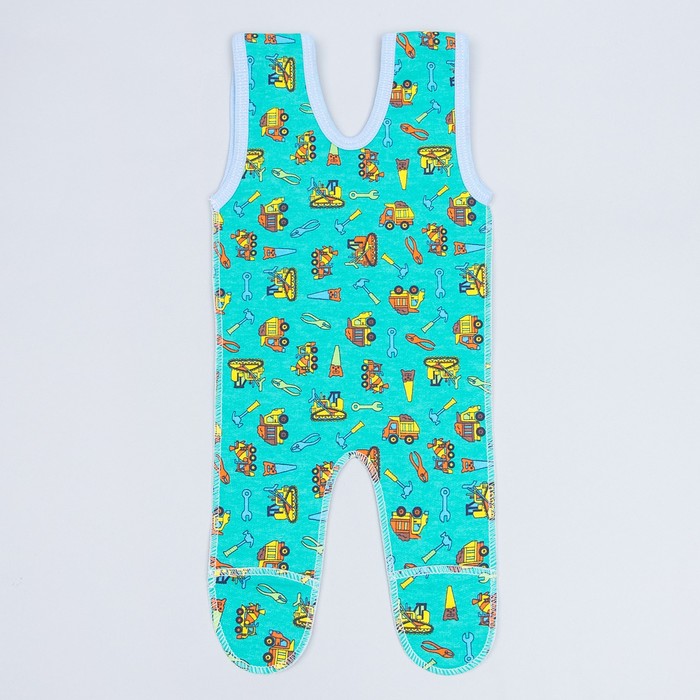 Ползунки (полукомбинезон) для мальчика А.0103 ФМ микс, рост 42 (38)