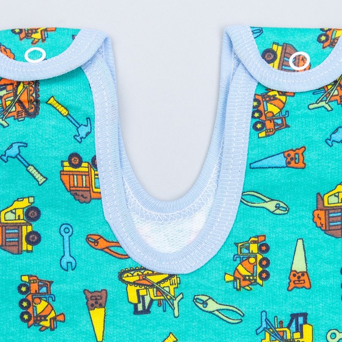 Ползунки (полукомбинезон) для мальчика А.0103 ФМ микс, рост 42 (38)