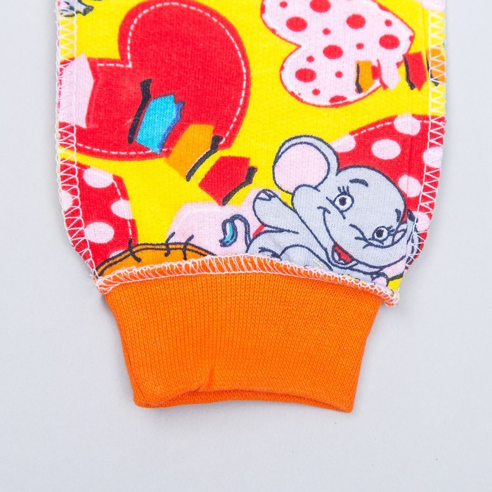 Ползунки для девочки "Евро", рост 62 см, цвет микс 0112 Фд_М