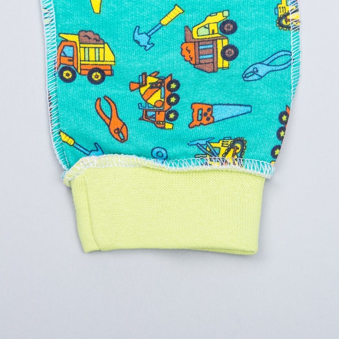 Ползунки для мальчика "Евро", рост 56 см, цвет микс 0112 Фм_М