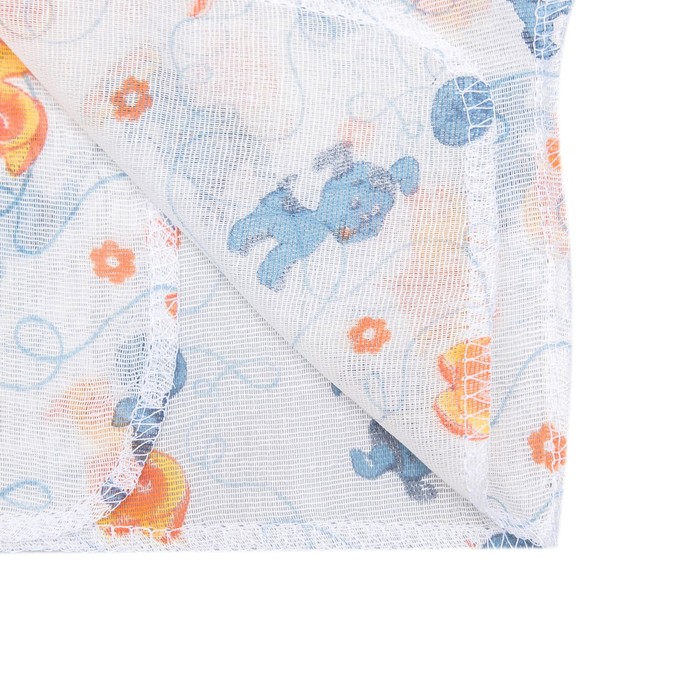 Распашонка для мальчика с закрытыми ручками, рост 42-46 см, цвет микс 0303 См_М