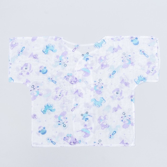 Распашонка для мальчика, цвет микс, на запАхе, рост 68 см (22)