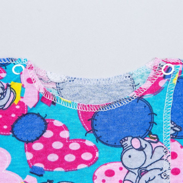 Распашонка для девочки, рост 62 см, цвет микс 0309Кд_М