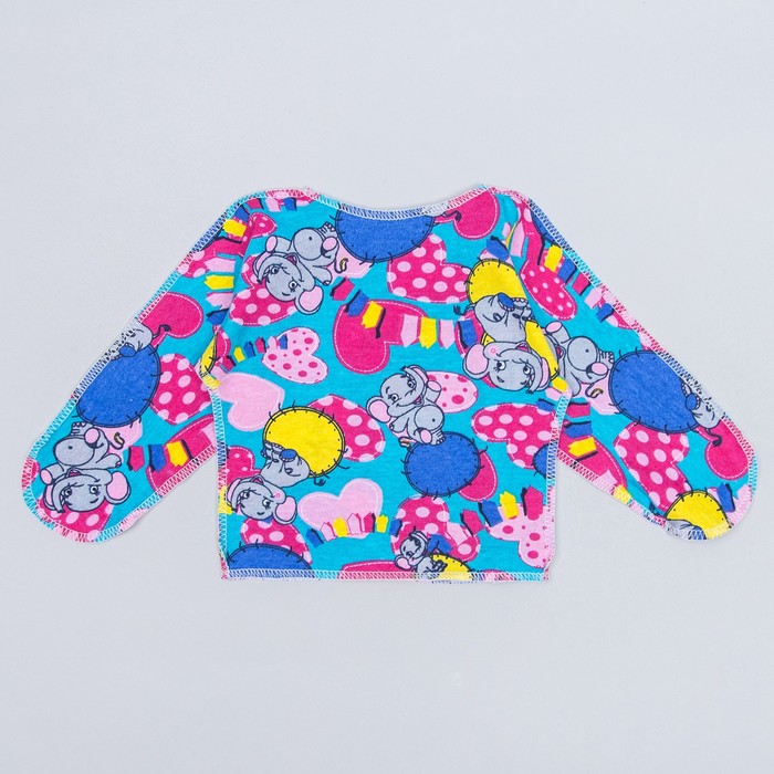 Распашонка для девочки, рост 68 см, цвет микс 0309Кд_М