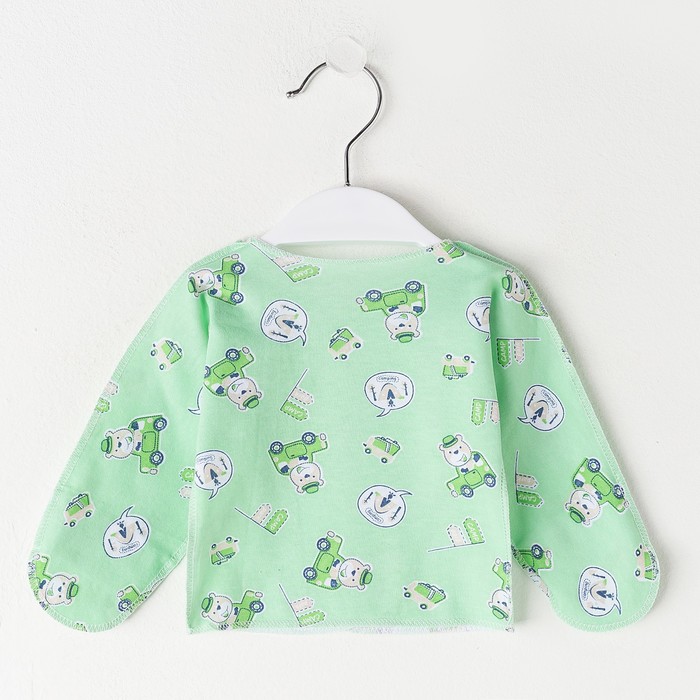 Кофточка для мальчика, цвет микс, глухой рукав, рост 56 см